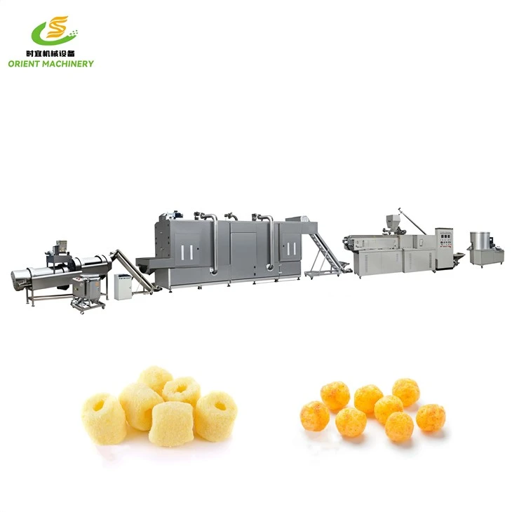 Linja ta 'Produzzjoni ta' Snacks tal-Qamħirrum Minfuħ